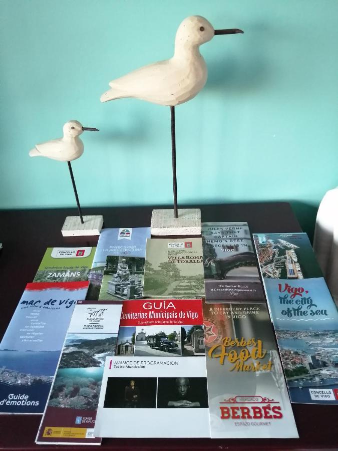 Apartamento Ático con vistas entre centro y playa Vigo Exterior foto