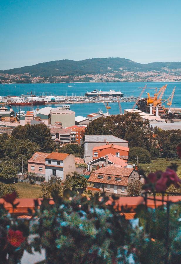 Apartamento Ático con vistas entre centro y playa Vigo Exterior foto