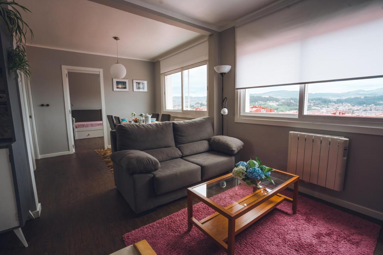 Apartamento Ático con vistas entre centro y playa Vigo Exterior foto